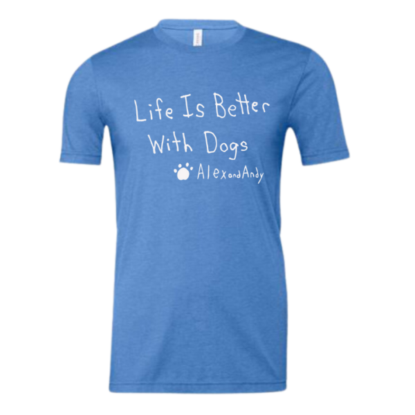 Life Is Better With Dogs Short Sleeve Shirt