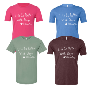 Life Is Better With Dogs Short Sleeve Shirt