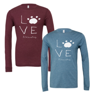 Love Dogs Long Sleeve Shirts
