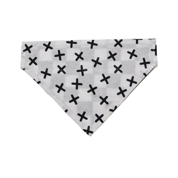 Checkered Flag Racing Slide On The Collar Pet Bandana