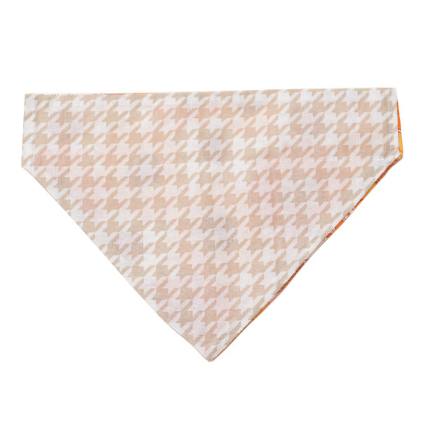 Colorful Flower Reversible Slide On The Collar Pet Bandana