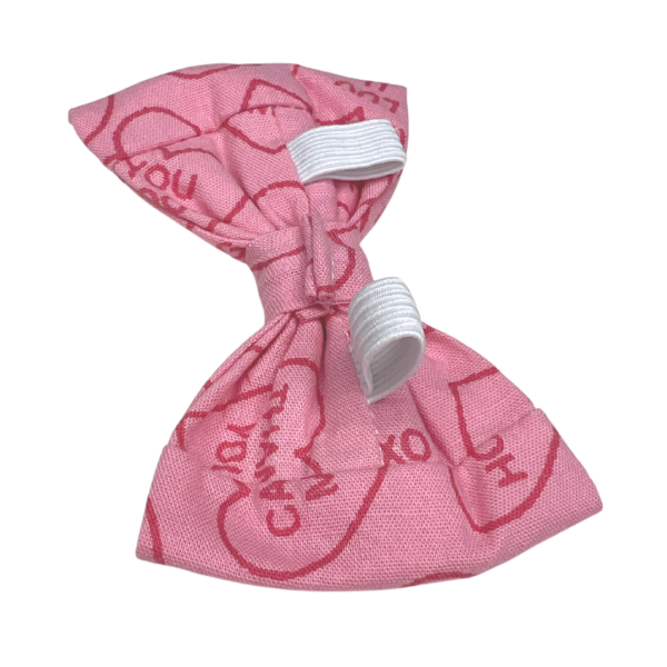 Pink Heart Bowtie For Dogs And Cats