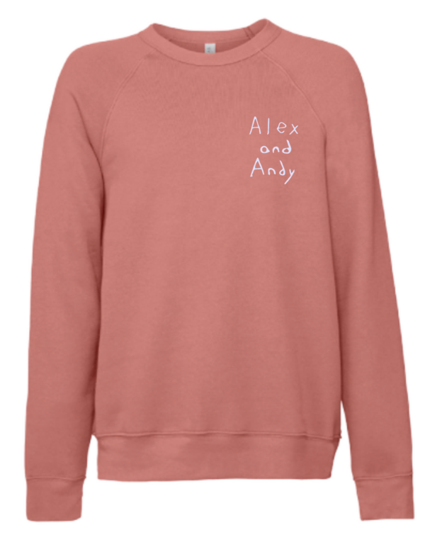 Alex And Andy Mauve Crewneck Sweatshirt