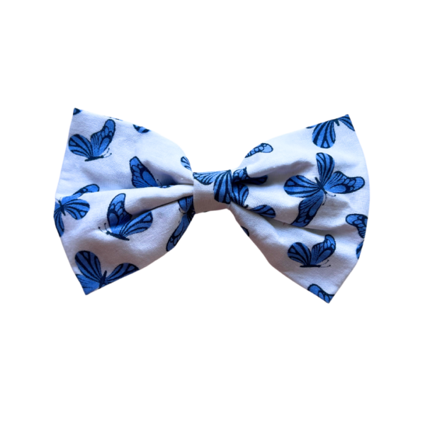 Blue Butterfly Bow Tie For Dogs And Cats