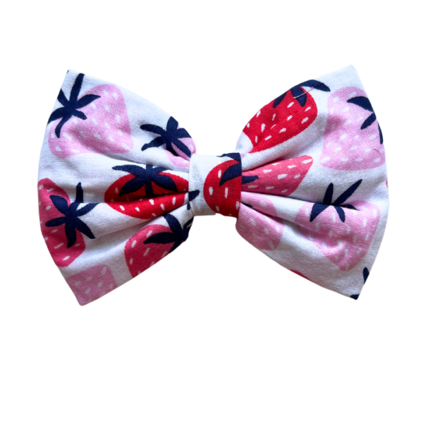 Strawberry Bow Tie For Dogs And Cats