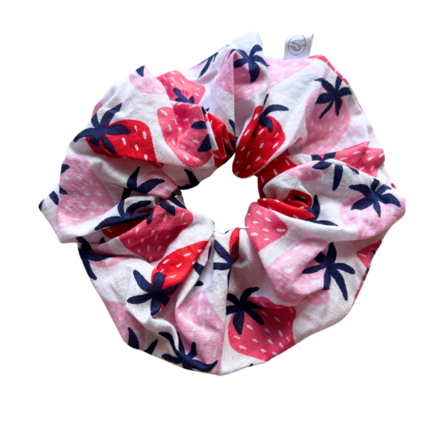 Strawberry Hair Scrunchie