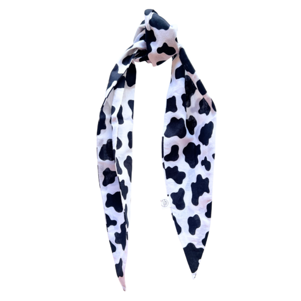 Cow Print Hair Wrap Head Wrap