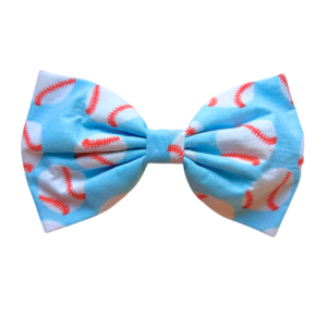 Baseball Bow Tie For Dogs And Cats