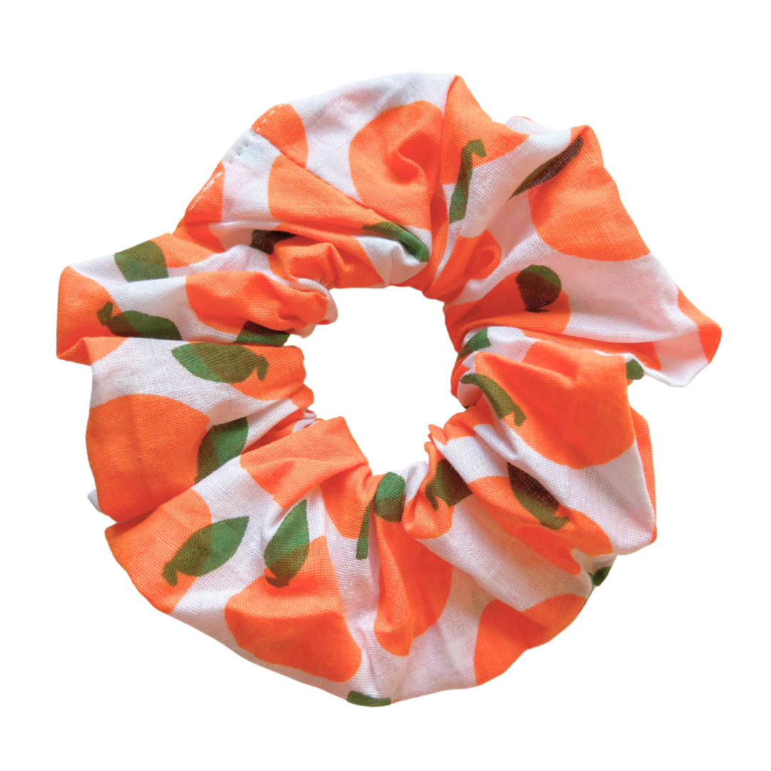Orange Scrunchie