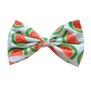 Watermelon Dog And Cat Bow Tie