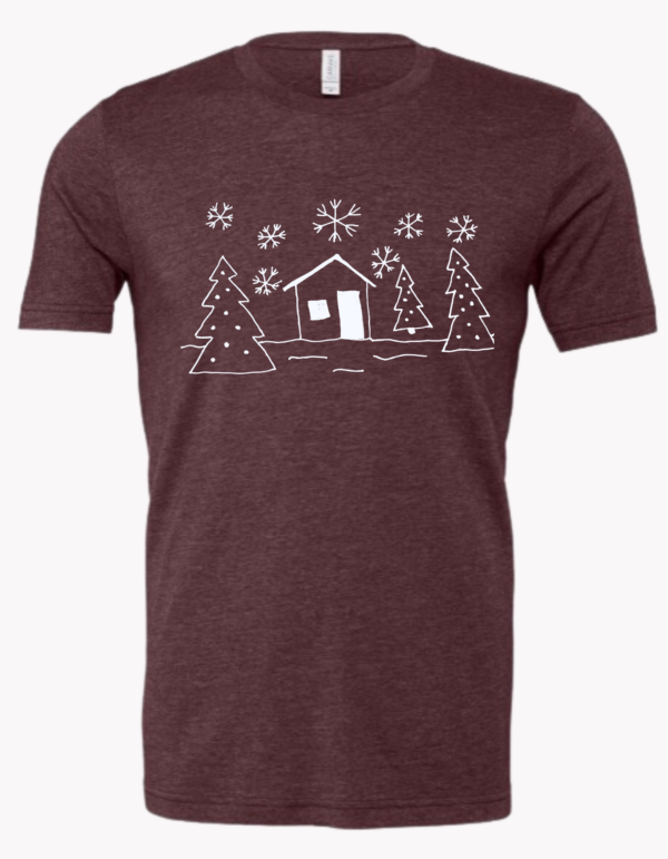 Maroon Winter Short Sleeve