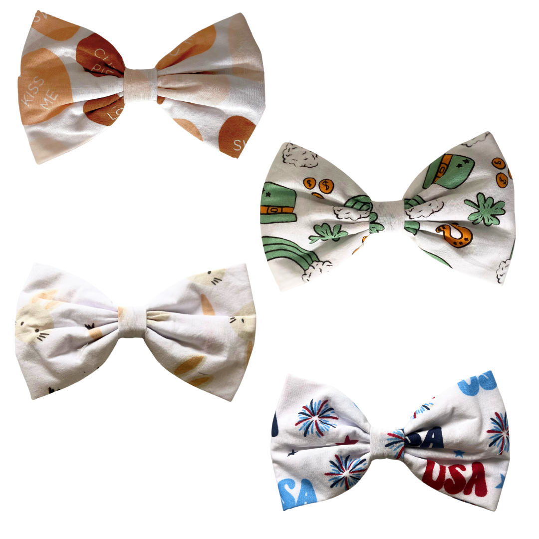 Bow sales tie slides