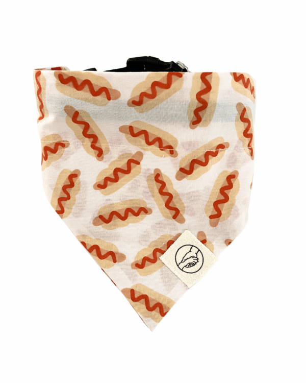 Pet Bandanas - 100% Cotton - Slide On The Collar Or Tie On - Washable - Image 14