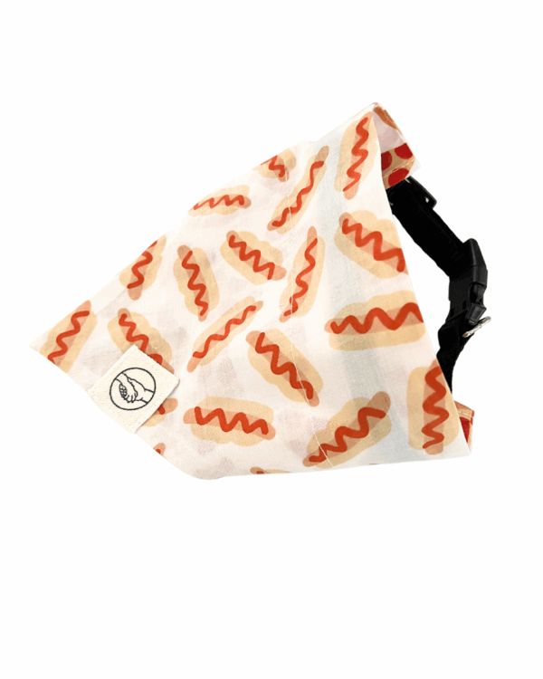 Pet Bandanas - 100% Cotton - Slide On The Collar Or Tie On - Washable - Image 16