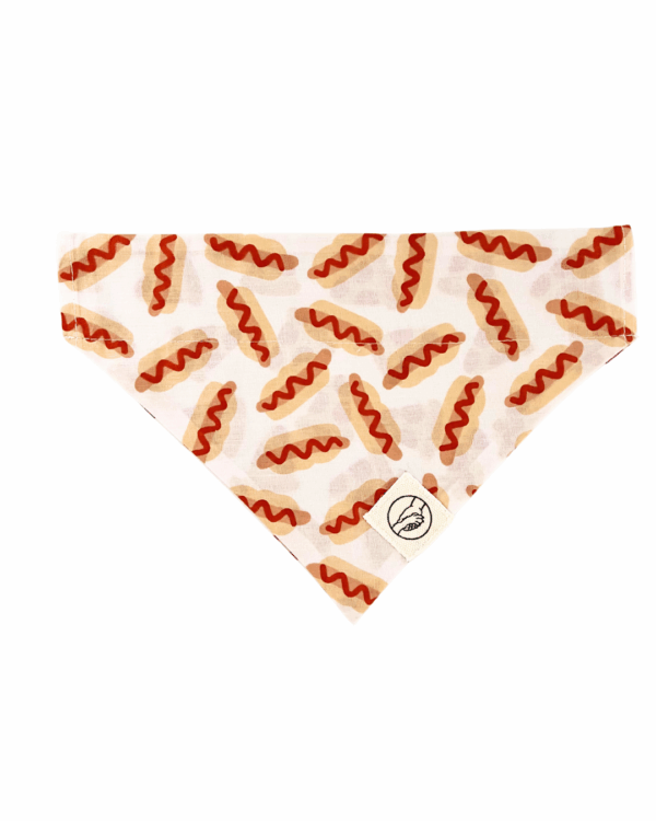 Pet Bandanas - 100% Cotton - Slide On The Collar Or Tie On - Washable - Image 15