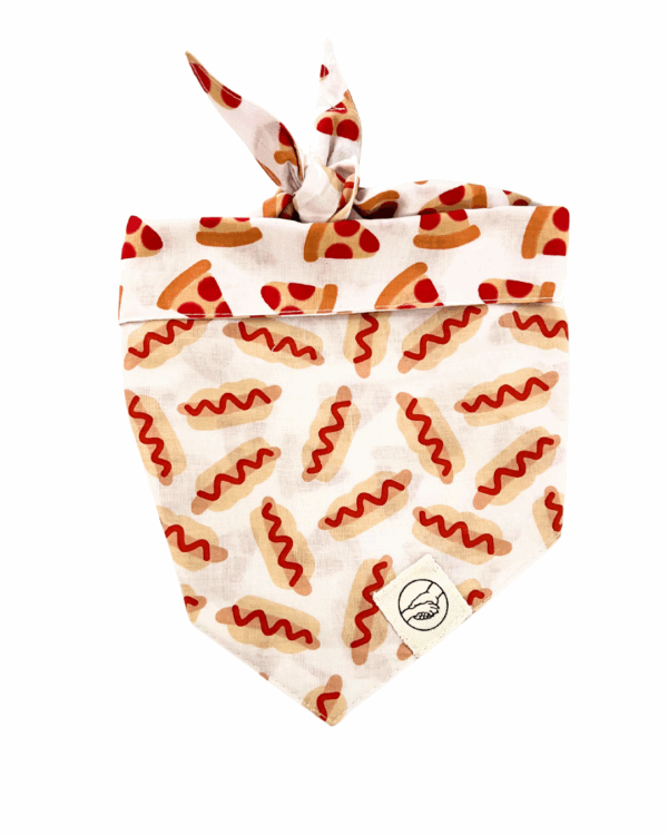 Pet Bandanas - 100% Cotton - Slide On The Collar Or Tie On - Washable - Image 20