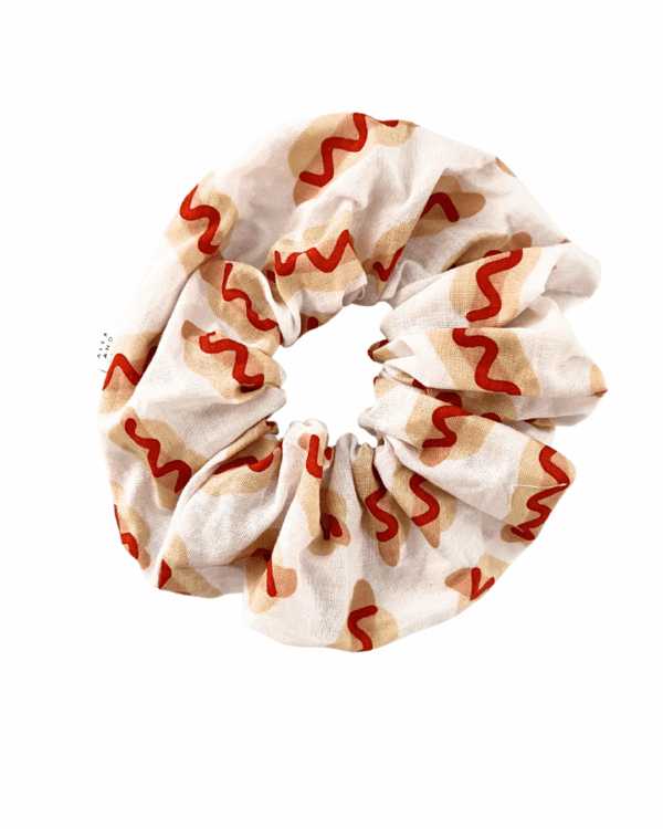 Matching Hair Scrunchies - 100% Cotton - Washable - Oversized - Image 7