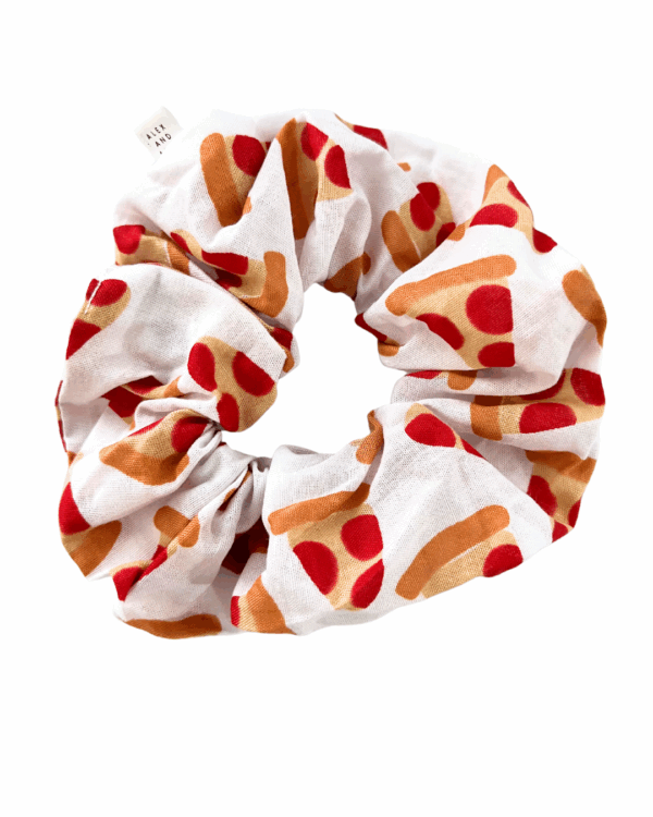 Matching Hair Scrunchies - 100% Cotton - Washable - Oversized - Image 6