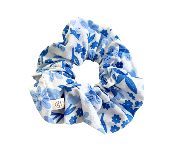 Easter and Spring Hair Scrunchie