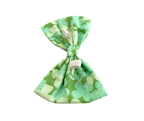 St. Patrick's Day And Spring Pet Bow Ties - Slide On The Collar - 100% Cotton - PAWfect For Your Pet - Image 3