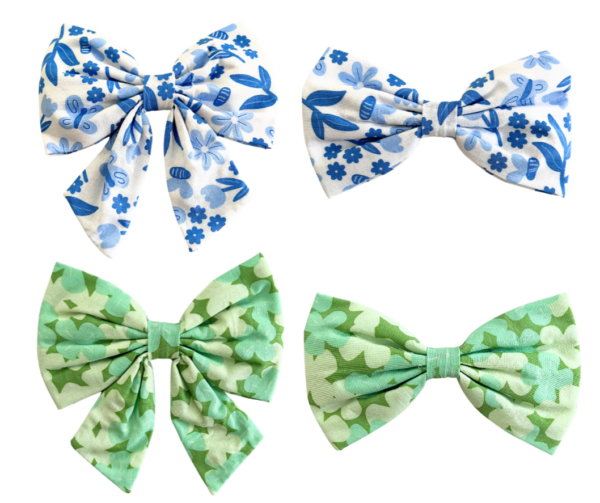 St. Patrick's Day And Spring And Easter Pet Bow Ties