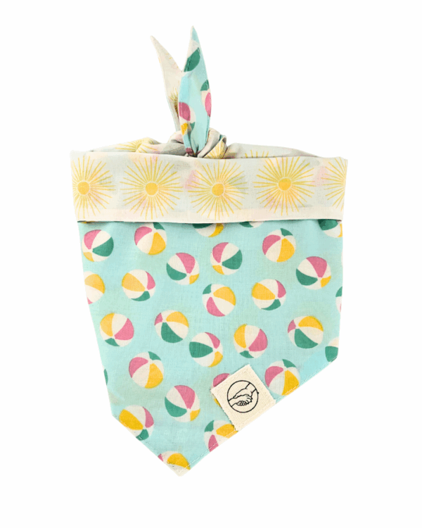 Pet Bandanas - 100% Cotton - Slide On The Collar Or Tie On - Washable - Image 34
