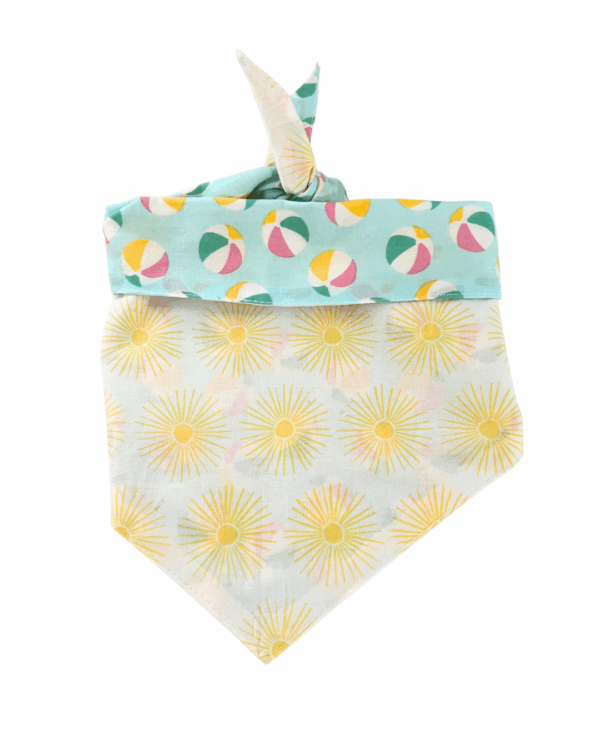 Pet Bandanas - 100% Cotton - Slide On The Collar Or Tie On - Washable - Image 35