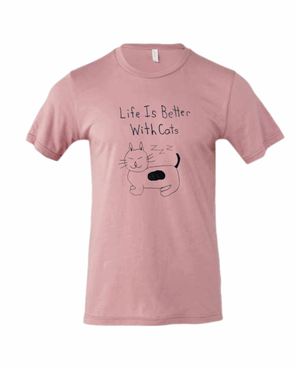 Life Is Better With Cats Shirt Drawn By Uncle Andy - Image 6
