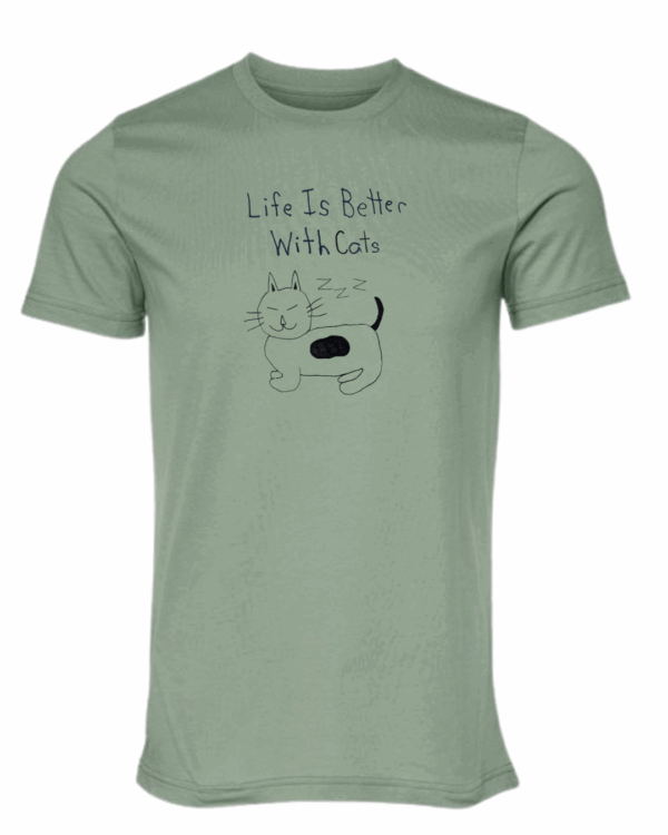 Life Is Better With Cats Shirt Drawn By Uncle Andy - Image 8