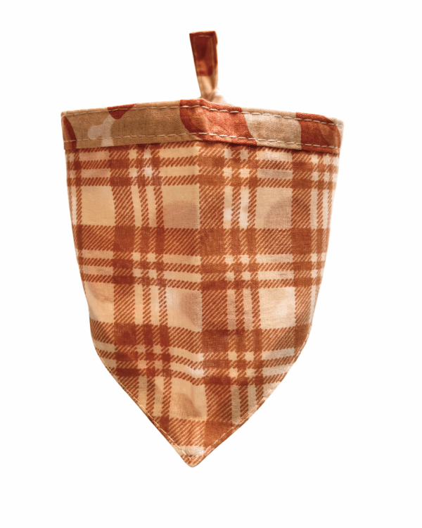 Halloween & Fall Reversible Pet Bandanas & Bow Ties - 100% Cotton - Slide On The Collar & Tie On - Washable - Image 33