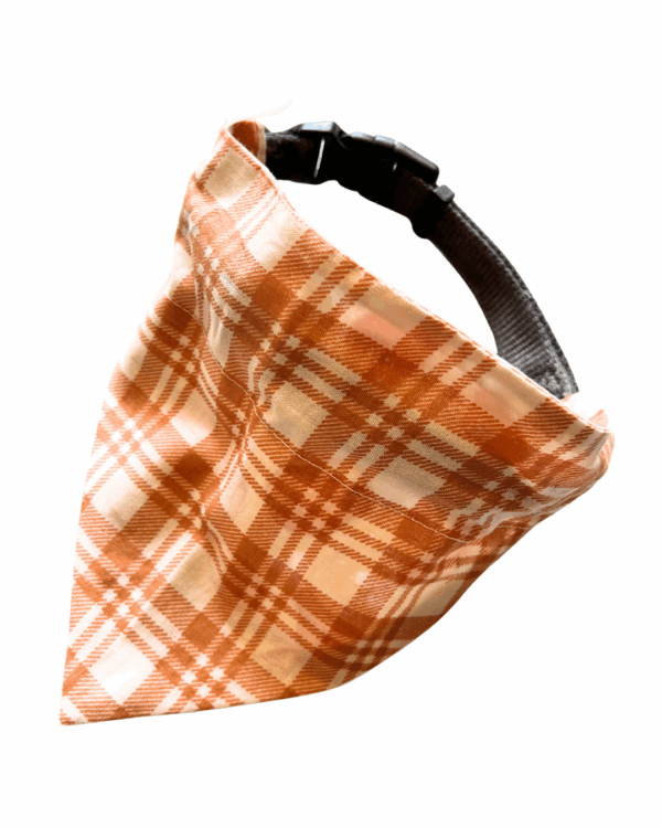 Halloween & Fall Reversible Pet Bandanas & Bow Ties - 100% Cotton - Slide On The Collar & Tie On - Washable - Image 27