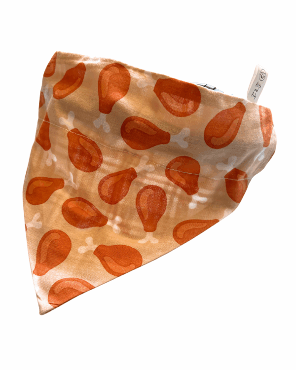 Halloween & Fall Reversible Pet Bandanas & Bow Ties - 100% Cotton - Slide On The Collar & Tie On - Washable - Image 26