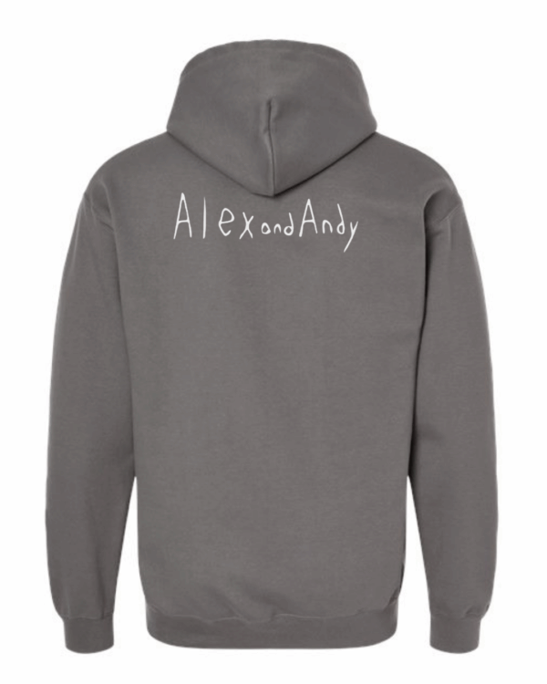 Grow Through What You Go Through Hoodie Sweatshirt - Drawn By Uncle Andy - Unisex - Cotton - Made With Love - Image 3
