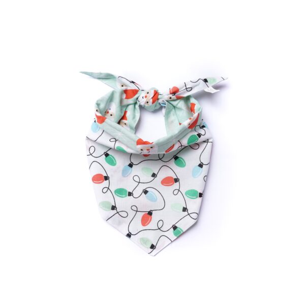 Christmas & Winter Reversible Pet Bandanas - 100% Cotton - Washable - Image 7