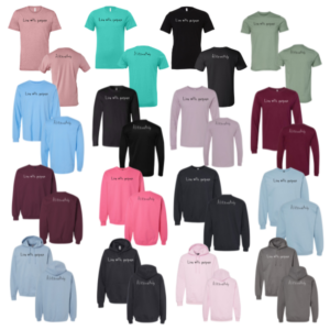 PRE-SALE - Live With Purpose Shirts - Limited Edition - Drawn By Uncle Andy