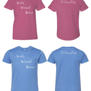 PRE-SALE - Be Silly Be Honest Be Kind Youth Shirts - Limited Edition - Drawn Uncle Andy